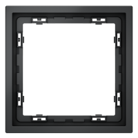 Рамка пластиковая VOLTUM S70 на 1 пост, (графит)