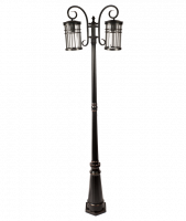 Светильник "Брей"  G1320-2S 480*2150  220V 2*Е27. Цвет: tear copper