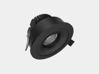 Светильник встраиваемый, серия MINI COMBO, черный, IP20, 3000К, DL-MINI-0801-60-BL-8-WW