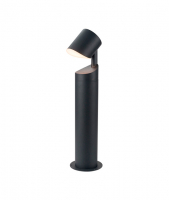Светильник "Мальта" Bollard light  LED 12W  G4047- 800  3000К.  Цвет: черный