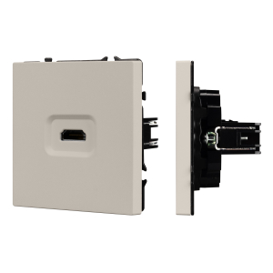 ARL NOBE Розетка HDMI софт-тач кашемир SCT-MHD1-SFPL-CA (Arlight, -)