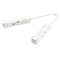 Коннектор питания угловой Gravity белый для трековой системы Technical TRA004CPC-22W