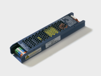 Блок питания в металлическом корпусе черный с клипсами, 200Вт, 12В, IP20, YA-CT-200-12