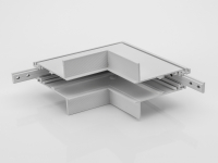 SY-LINK-INT-T2S-WH, коннектор угловой внутр.для встраиваемого низкопрофильного шинопровода, белый