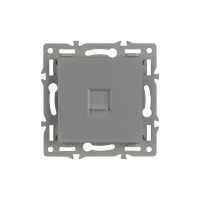 Механизм компьютерной розетки SCT-MPC1-PL-GR (RJ-45, CAT6) (Arlight, -)