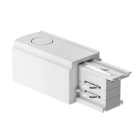 Ввод питания левый Trinity белый для накладной трековой системы Technical TRA005B-31W-L