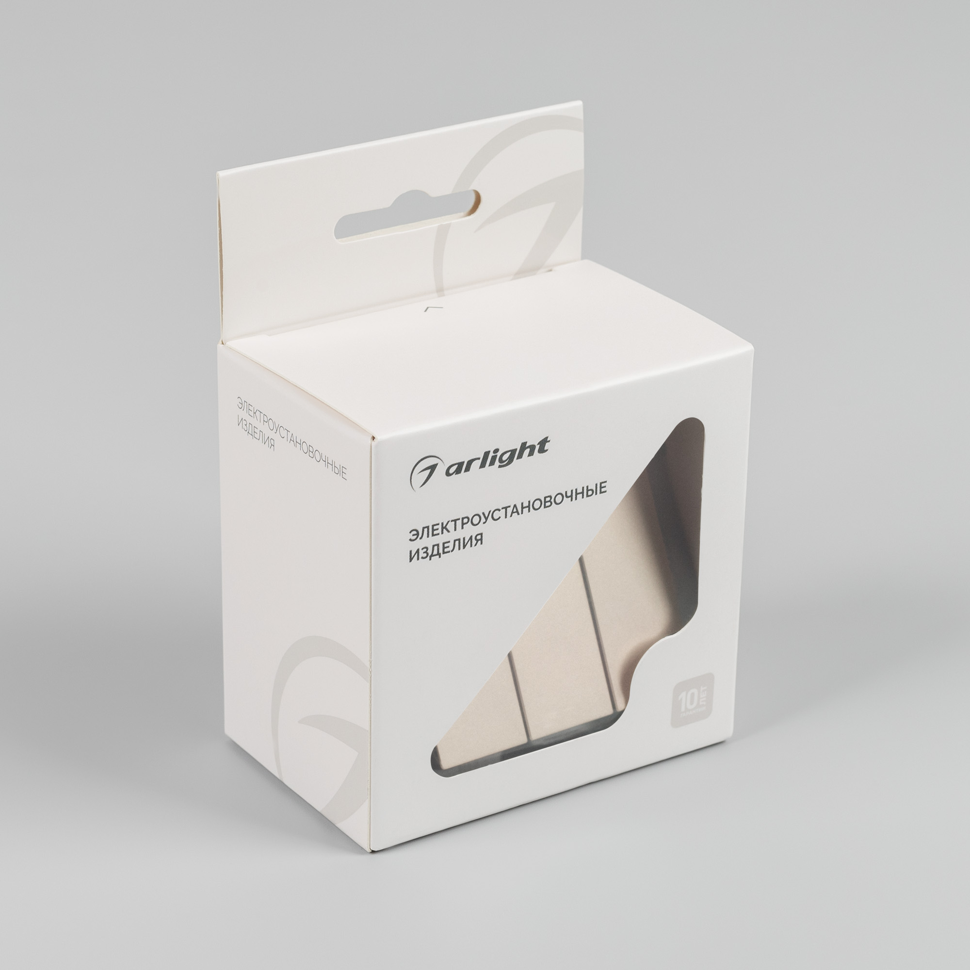 Механизм выключателя трехклавишный непроходной SWT-MK03-PL-GD-V (250V, 10A) (Arlight, -)