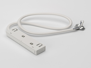 SY-LINK-CN1-WH, коннектор питания с проводом, 48В, белый