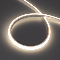 Лента герметичная WAVE-TOP-PU-A144-10x10mm 24V Warm2700 (5 W/m, IP68, 3m, wire x1) (Arlight, Вывод боковой, 3 года)