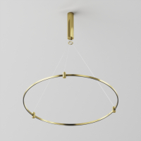 Основание круглое D800мм для трековых светильников Flarity TFC-Flar-H01-BS, латунь