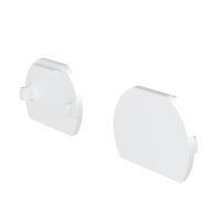 Заглушки для круглого низкопрофильного шинопровода Exility 2шт. белый для трековой системы Technical TRAM034EC-R-41W