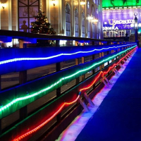 Светодиодный дюралайт (LED rope light), 3PRLL-10 LED белый