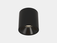 Потолочный светильник накладной,20Вт, Черный, 3000К, GW-8701-20-BL-WW