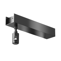 Основание потолочное Short для блока питания с вводом питания Flarity черный для трековой системы Technical TRA156C-BB1-B