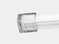 Прозрачная пластиковая заглушка IP67 глухая, прозрачная, END-1220-TR