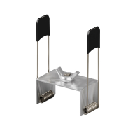 Комплект креплений (для профиля 50×35) 4 шт., ALM-5035T-MT 642036