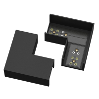 Коннектор питания угловой Elasity для трековой системы Technical TRA160CL-11B