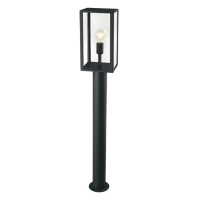 Светильник "Гарда" Bollard light  220V E27 100W  G4077- 1200.  Цвет: черный