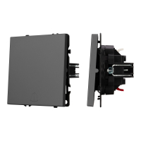 Механизм звонкового выключателя SWT-NOBE-MKR1-SFPL-L-GR (230V, 10A) (Arlight, Серый базальт)