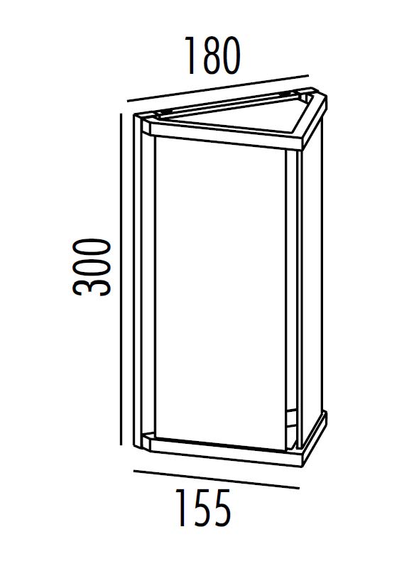 Настенный светильник 2693 Bl
