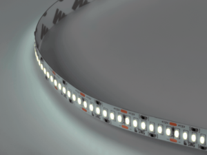 Светодиодная лента 3014, 240 LED/м, 24 Вт/м, 12В , IP20, Цвет: Холодный белый, SWG4240-12-24-W-M