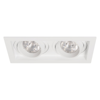 Светильник MS-VORTEX-BUILT-S210x117-2x20W Warm3000 (WH-WH, 20 deg, 230V) (Arlight, IP20 Металл, 5 лет)