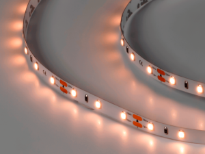 Лента светодиодная DSG 2835 WW 60L-V12-IP33, 3000 K, 300 LED, 7,2W/m, LUX