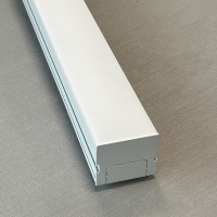 Линейный подвесной светильник с широким углом свечения, HB5536 36W белый 1200*65*55мм