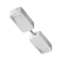 Коннектор питания прямой Radity встраиваемый белый для встраиваемой трековой системы Technical TRA084C-W-12