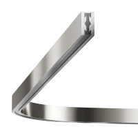 Радиусный коннектор для шинопровода Flarity платина TRX154-RC80-PT