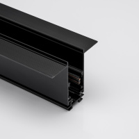 SY-LINK-20T2-2-BL, шинопровод встраиваемый глубокий под шпаклевку, 48В, черный, 2м