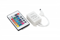 LED RGB controller  инфракрасный 6А 72W 12V/24V24к, IR-RGB-24-6A