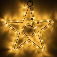 Фигура светодиодная ARD-STAR-M4-200x220-36LED Warm (230V, 2.5W) (Ardecoled, IP65)