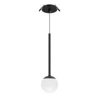 Светильник SP-BEADS-HANG-BUILT-T-R100-8W Warm3000 (BK, 180 deg, 230V) (Arlight, IP20 Металл, 5 лет)