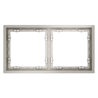 Рамка пластиковая VOLTUM S70 на 2 поста, (кашемир)