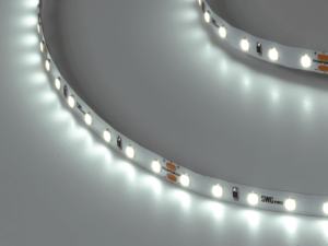 Лента светодиодная SMD 2835, 84 LED/м, 8,6 Вт/м, 24В , IP20, Холодный белый