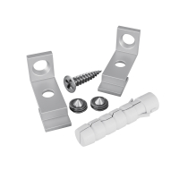 Комплект креплений для радиусного профиля с боковым свечением 2 шт. к светодиодной ленте Led Strip ALM-3535R-1MT