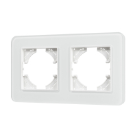 Рамка стеклянная FRM-OMALI-GS-2-WH (Arlight, -)