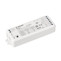INTELLIGENT ARLIGHT Диммер SMART-PWM-105-72-RGB-MIX-SUF (12-24V, 5x3A, TUYA Wi-Fi, 2.4G) (IARL, IP20 Пластик, 5 лет)