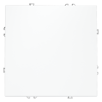 Выключатель встраиваемый VOLTUM S70 одноклавишный 10А, (белый матовый)