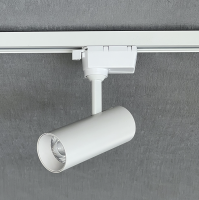 Трековый светильник на однофазный шинопровод,  TR3310M LED 10W белый
