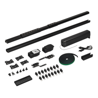 Карниз для штор с электроприводом CNK-M1-TY-RF-2M-BK (Arlight, IP20 Металл, 5 лет)