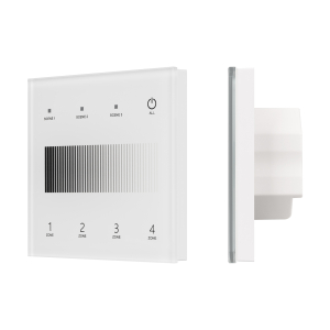 INTELLIGENT ARLIGHT Сенсорная панель SMART-DALI-301-11-4G-3SC-DT6 Белая (230V, встраиваемая, 2.4G) (IARL, IP20 Пластик, 5 лет)