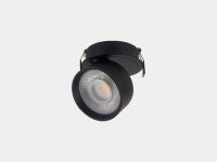 R-RC-BL-WW Cветильник RINK, встраиваемый 3000К Теплый белый, 10Вт, Черный