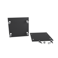 Комплект заглушек для радиусного профиля, 2 шт., черный, к светодиодной ленте Led Strip ALM-3535R-EC