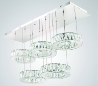 Люстра светодиодная хрустальная DW-8815