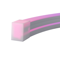 Гибкий неон 17x12 24В 17,8Вт/м RGB SPI  IP67 5м 432052