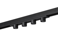 SY-LINK-CE-BL-12-NW, светильник линейный ячеечный, черный, 12Вт, 4000К