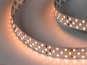 Лента светодиодная 3x DSG 2835 WW 252L-V24-IP33, 2700 K, 1260 LED, 24W/m, 5000*19*2 mm, LUX