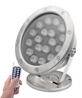 Светильник для водоемов UG1461 LED 18W RGB+RF цвет мультиколор  IP68